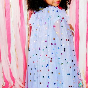 Lavender Confetti Cape, Lavender | Play Tents & Playhouses Imaginative Learning Play Tents & Playhouses