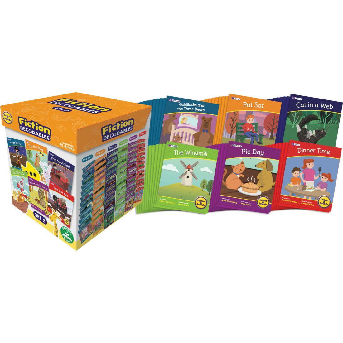 Letters & Sound Set 2 Fiction Educational Learning Boxed Set | Games Games Games