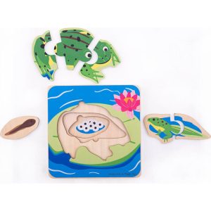 Lifecycle Layer Puzzle – Frog | Puzzles Imaginative Learning Multi