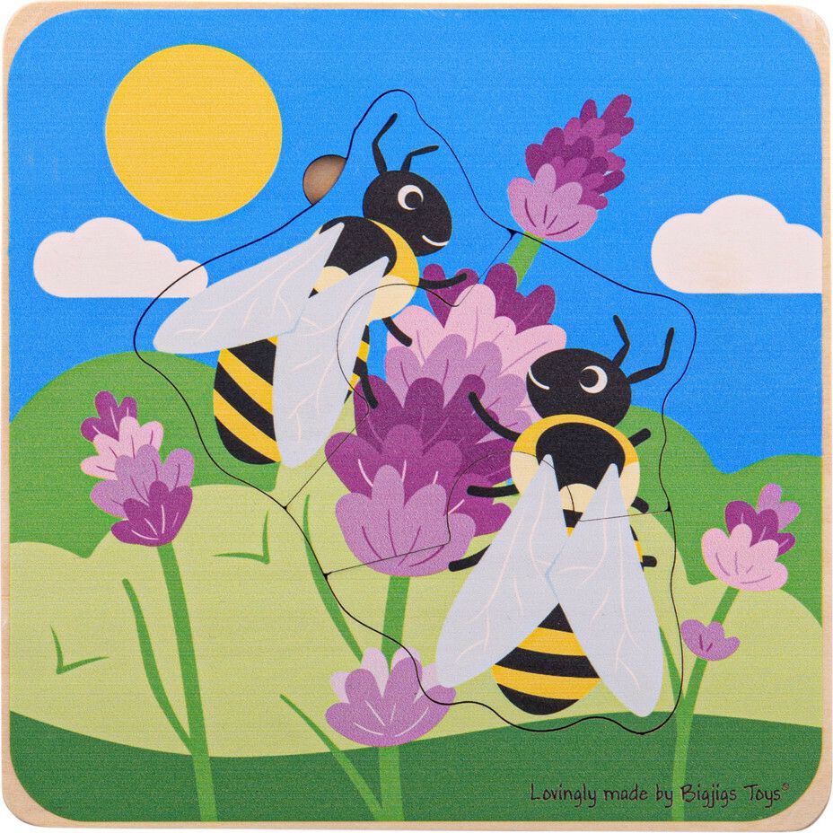 Lifecycle Layer Puzzle – Honeybee | Puzzles Imaginative Learning Multi