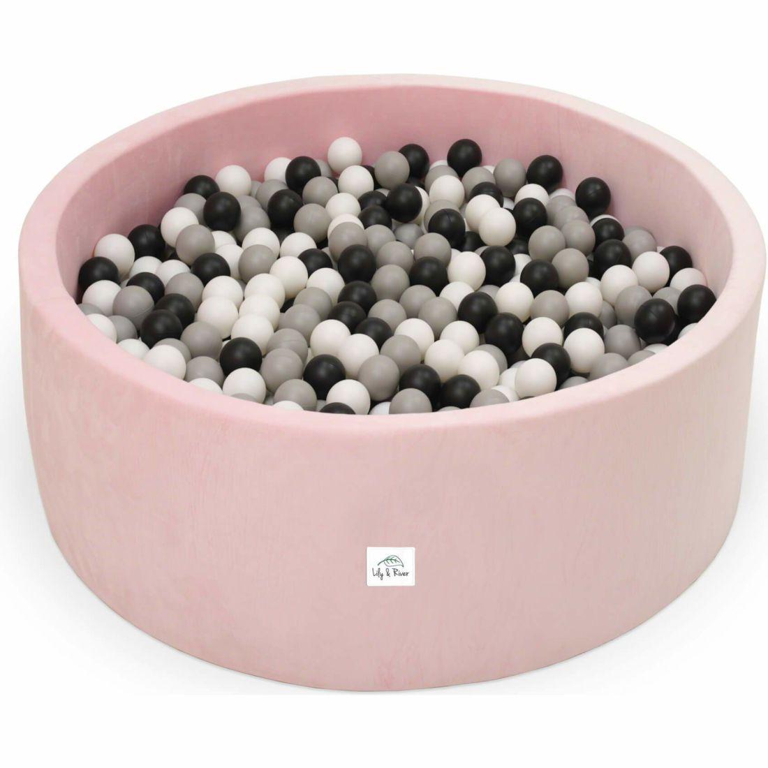 Little Ball Pit, Pink/Dark Tones | Play Room Kids Multi