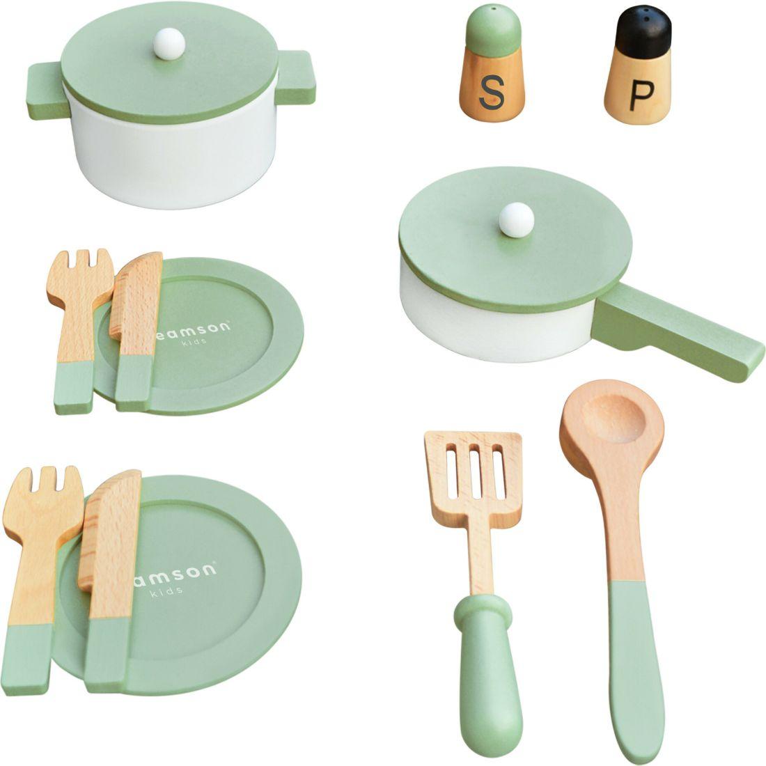 Little Chef Frankfurt Wooden Cookware Accessories | Play Food & Accessories Kids Play Food & Accessories