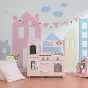 Little Chef Westchester Play Kitchen, Pink | Play Kitchens Kids Pink