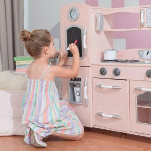 Little Chef Westchester Play Kitchen, Pink | Play Kitchens Kids Pink