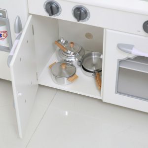 Little Chef Westchester Retro Play Kitchen, White | Play Kitchens Kids Play Kitchens