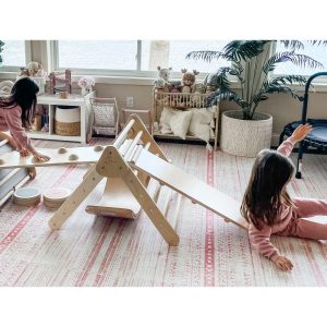 Little Climber With Both Accessories, Birch/Natural | Activity Gyms & Playmats Activity Gyms & Playmats Activity Gyms & Playmats