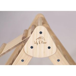 Little Climber With Ladder, Bamboo/Natural | Activity Gyms & Playmats Activity Gyms & Playmats Activity Gyms & Playmats