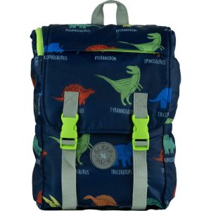 Little Kid’S Sleep-N-Pack Sleepbag, Dinosaurs And Key Lime Green | Yard & Lawn Games Outdoor Navy