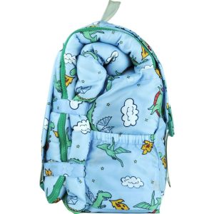 Little Kid’S Sleep-N-Pack Sleepbag, Dragons And Green | Yard & Lawn Games Outdoor Blue