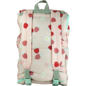 Little Kid’S Sleep-N-Pack Sleepbag, Strawberries Daisies And Seafoam | Yard & Lawn Games Outdoor Pink