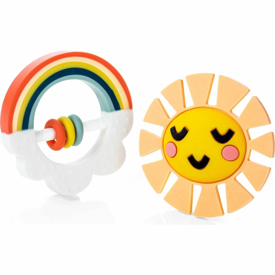 Little Rainbow Teether Toy | Teethers & Rattles Baby & Toddler Multi