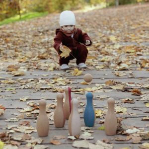 Little Skittles Cork Bowling Set – 7 Pieces | Blocks, Sorters & Stackers Baby & Toddler Blocks, Sorters & Stackers