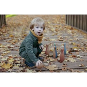 Little Skittles Cork Bowling Set – 7 Pieces | Blocks, Sorters & Stackers Baby & Toddler Blocks, Sorters & Stackers