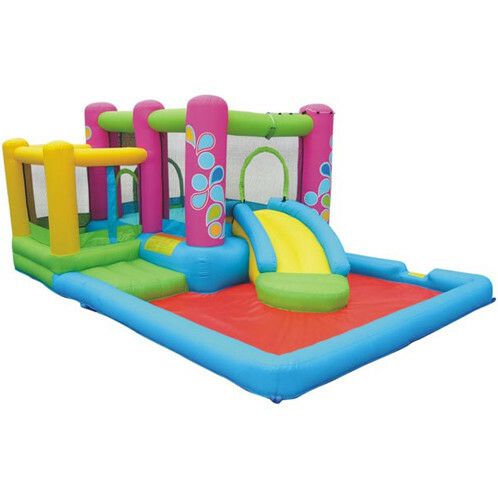 Little Sprout All-In-One Bounce ‘N Slide Combo | Outdoor Playsets & Playgrounds Outdoor Multi