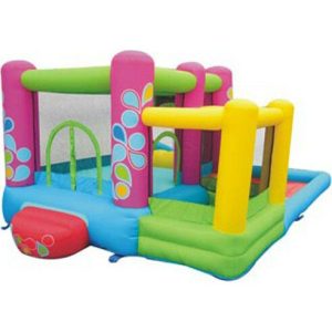 Little Sprout All-In-One Bounce ‘N Slide Combo | Outdoor Playsets & Playgrounds Outdoor Multi