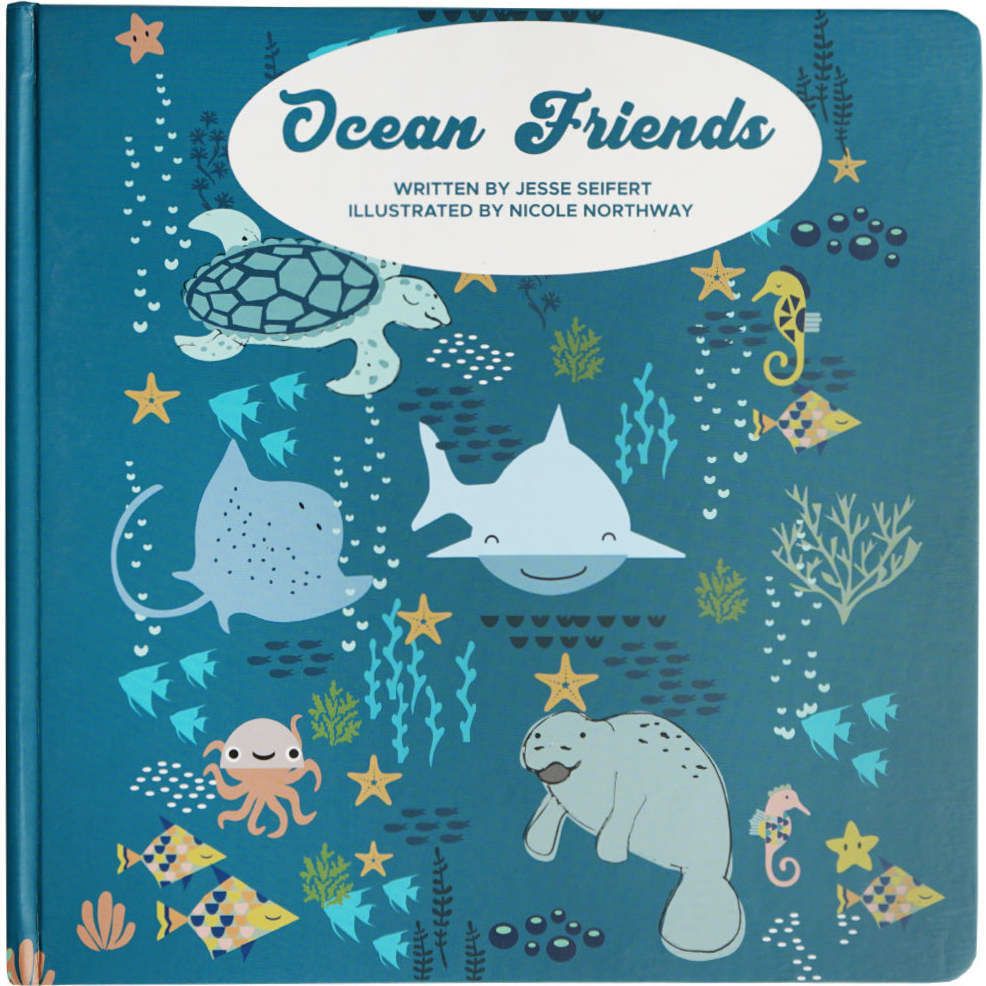 Lucy’S Room Ocean Friends Board Book | Books Books Blue