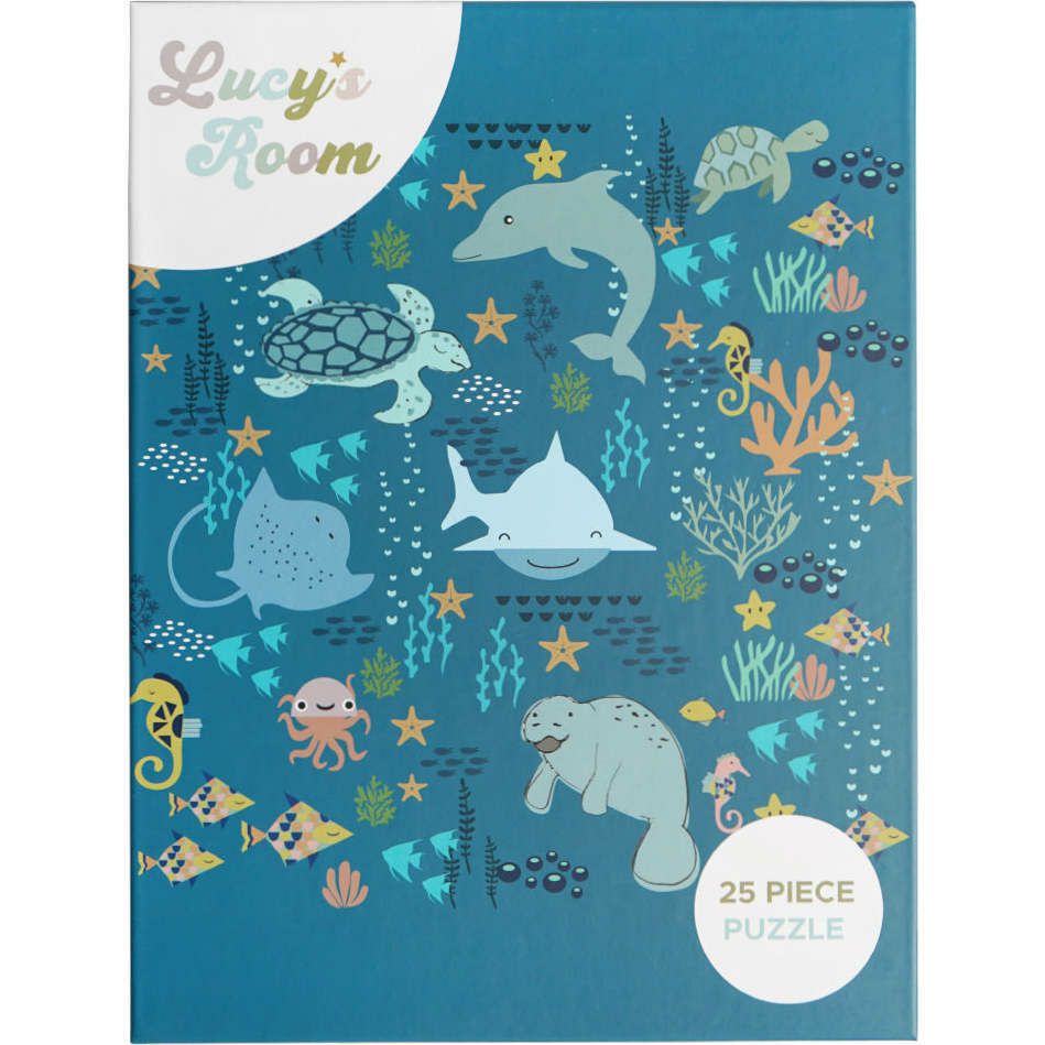 Lucy’S Room Ocean Friends Puzzle | Puzzles Imaginative Learning Blue