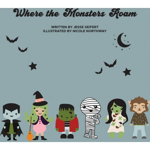 Lucy’S Room Where The Monsters Roam Halloween Board Book | Books Books Books