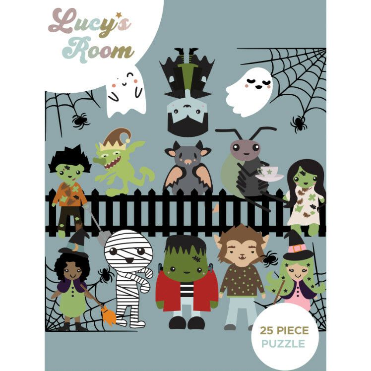 Lucy’S Room Where The Monsters Roam Halloween Puzzle | Puzzles Imaginative Learning Green