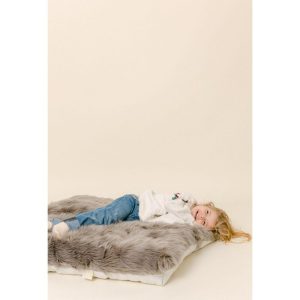 Luxury Shag Mattress, Grey | Play Tents & Playhouses Imaginative Learning Grey