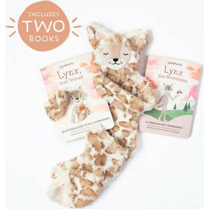 Lynx’S Self Expression Set – Snuggler | Books Baby & Toddler Beige