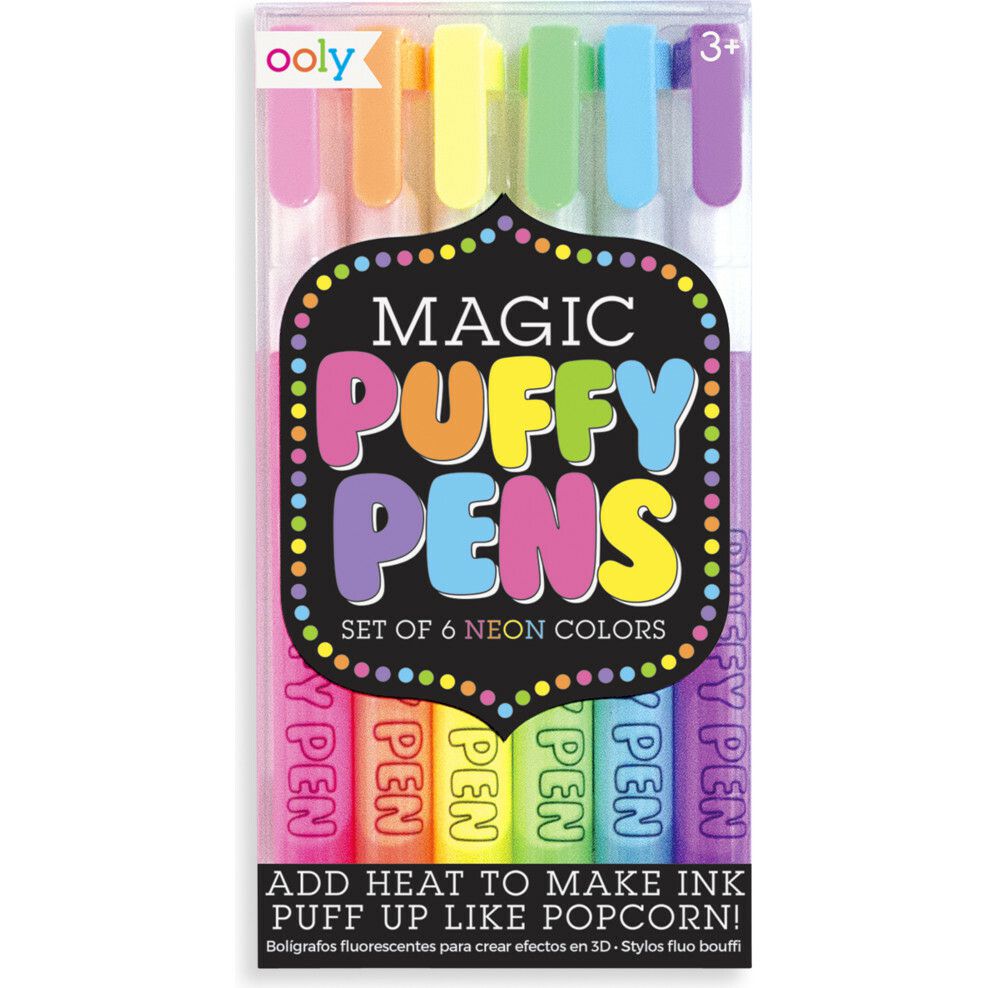 Magic Neon Puffy Pens | Arts & Crafts Arts & Crafts Arts & Crafts