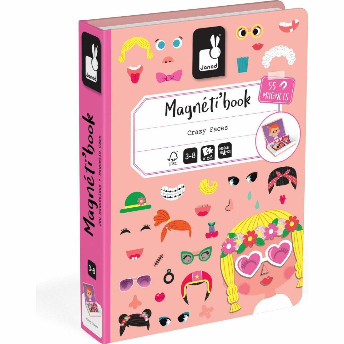 Magneti’Book – Girl’S Crazy Faces | Books Books Books