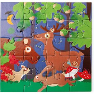 Magnetic Puzzle Book To Go Forest Life | Puzzles Imaginative Learning Multi