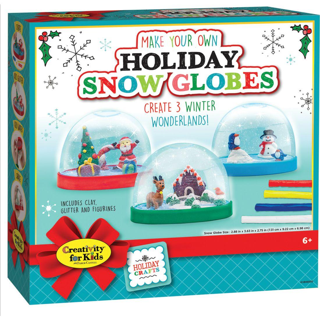 Make Your Own Holiday Snow Globes | Arts & Crafts Arts & Crafts Arts & Crafts