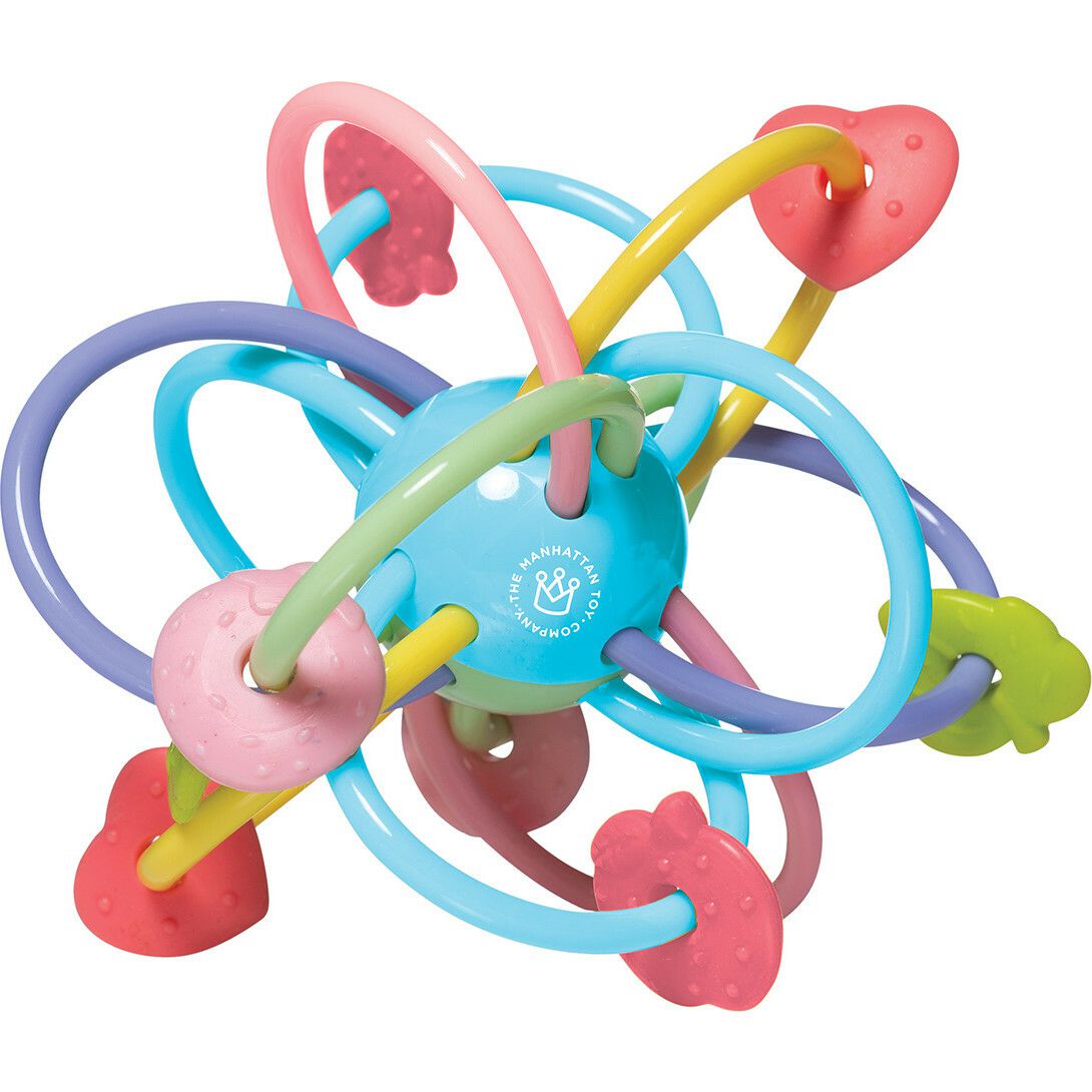 Manhattan Ball Rattle And Sensory Teether Toy | Teethers & Rattles Baby & Toddler Multi