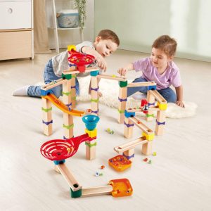 Marble Run Tricks N’ Twists Diy Wood Building Racetrack | Games Games Games