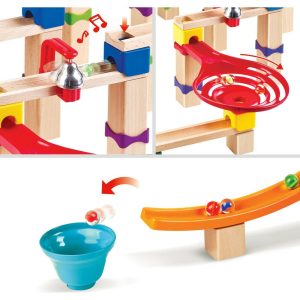 Marble Run Tricks N’ Twists Diy Wood Building Racetrack | Games Games Games