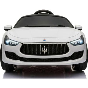 Maserati Ghibli 12V, White | Ride-Ons Outdoor Ride-Ons