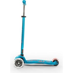 Maxi Deluxe Led Kids Scooter, Aqua | Scooters Outdoor Scooters