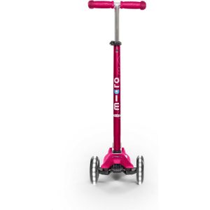 Maxi Deluxe Led Kids Scooter, Pink | Scooters Outdoor Pink