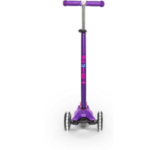 Maxi Deluxe Led Kids Scooter, Purple | Scooters Outdoor Purple