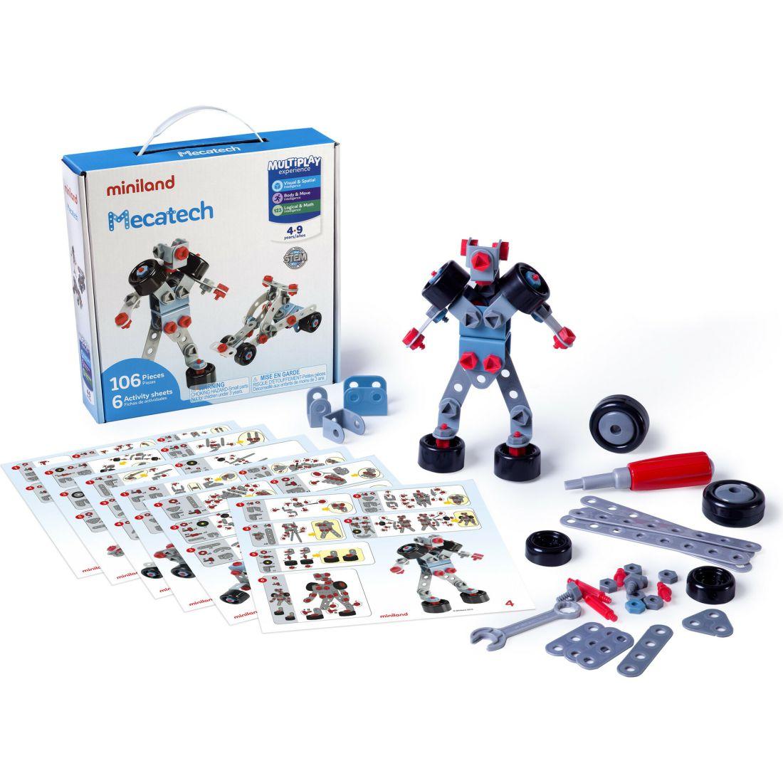 Mecatech 106 Pieces | Building Toys Building Toys Building Toys