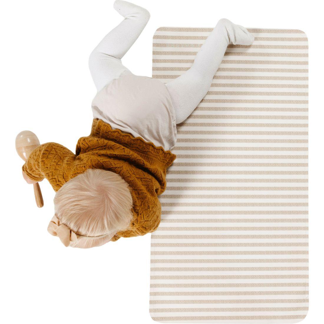 Micro Mat, Café Stripe | Activity Gyms & Playmats Activity Gyms & Playmats Activity Gyms & Playmats