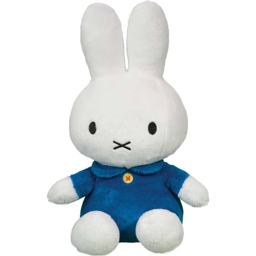 Miffy Classic Blue, Medium | Plush Baby & Toddler Blue