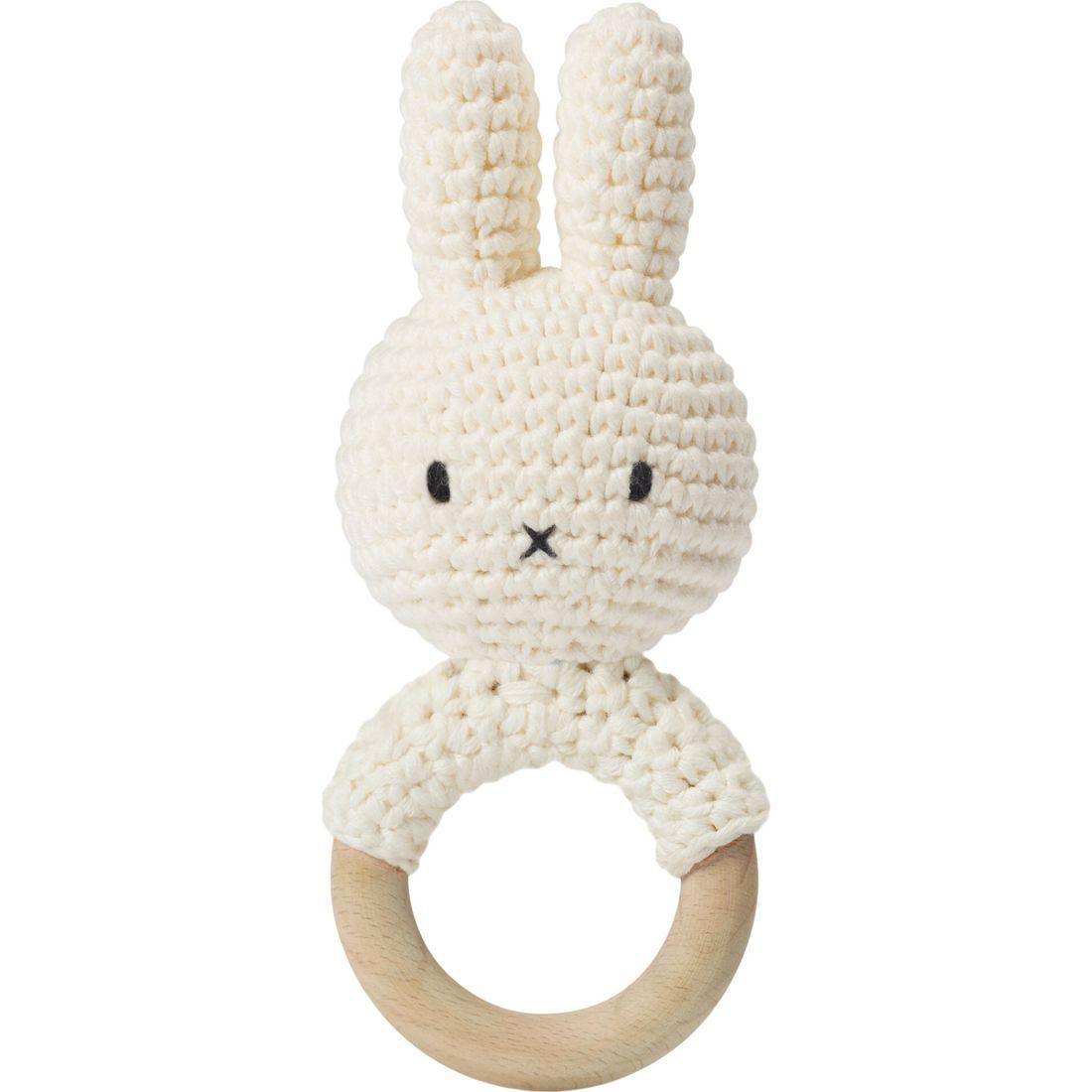 Miffy Handmade Teether White + Music | Teethers & Rattles Baby & Toddler Teethers & Rattles