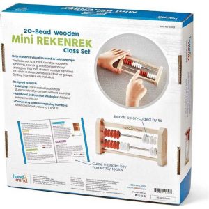 Mini 20-Bead Rekenrek, Set Of 25 | Educational Toys Educational Toys Educational Toys