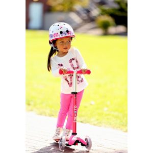 Mini Deluxe Kids Scooter, Pink | Scooters Outdoor Pink