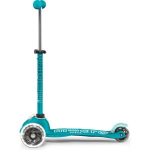 Mini Deluxe Led Kids Scooter, Aqua | Scooters Outdoor Scooters