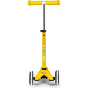 Mini Deluxe Led Kids Scooter, Yellow | Scooters Outdoor Scooters