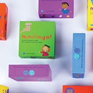 Minilingo, English/French Flashcards | Educational Toys Educational Toys Blue