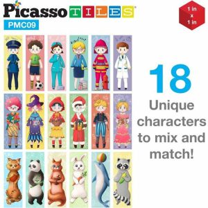 Mix And Match 9 Piece Magnetic Magic Puzzle Cube Set | Puzzles Imaginative Learning Multi