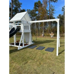 Modern Monkey Playsystem Package #1 | Outdoor Playsets & Playgrounds Outdoor Grey