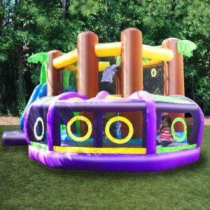 Monkey Explorer Jumper Bounce House | Outdoor Playsets & Playgrounds Outdoor Multi