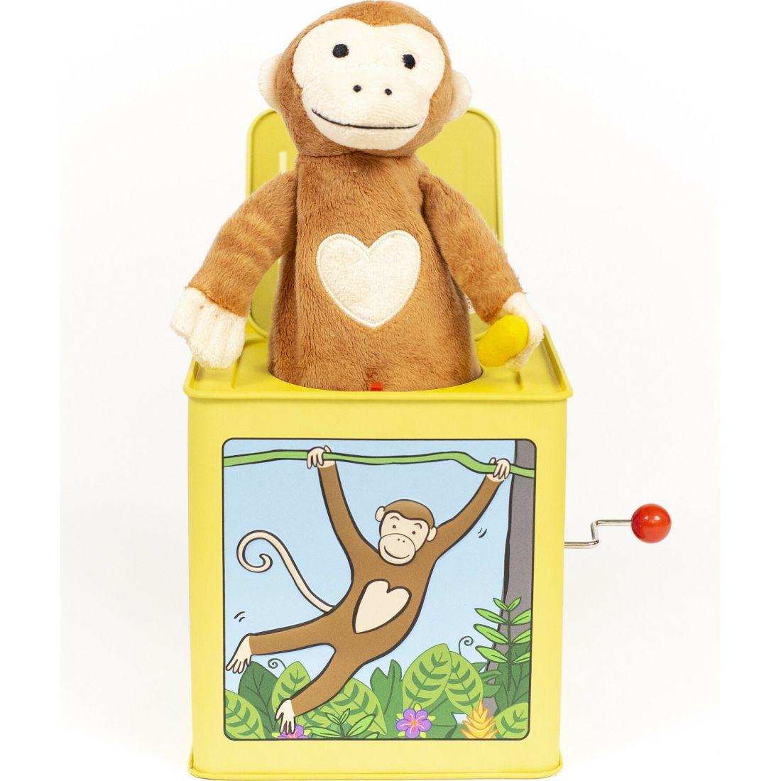 Monkey Jack In The Box Toy | Musical Baby & Toddler Multi