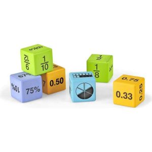 Multiple Representation Equivalency Dice, Set Of 16 | Educational Toys Educational Toys Educational Toys